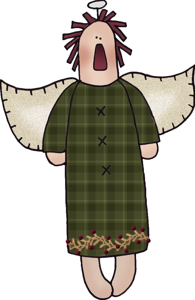 Free Raggedy Angel Graphic - Clip Art (668x1025)
