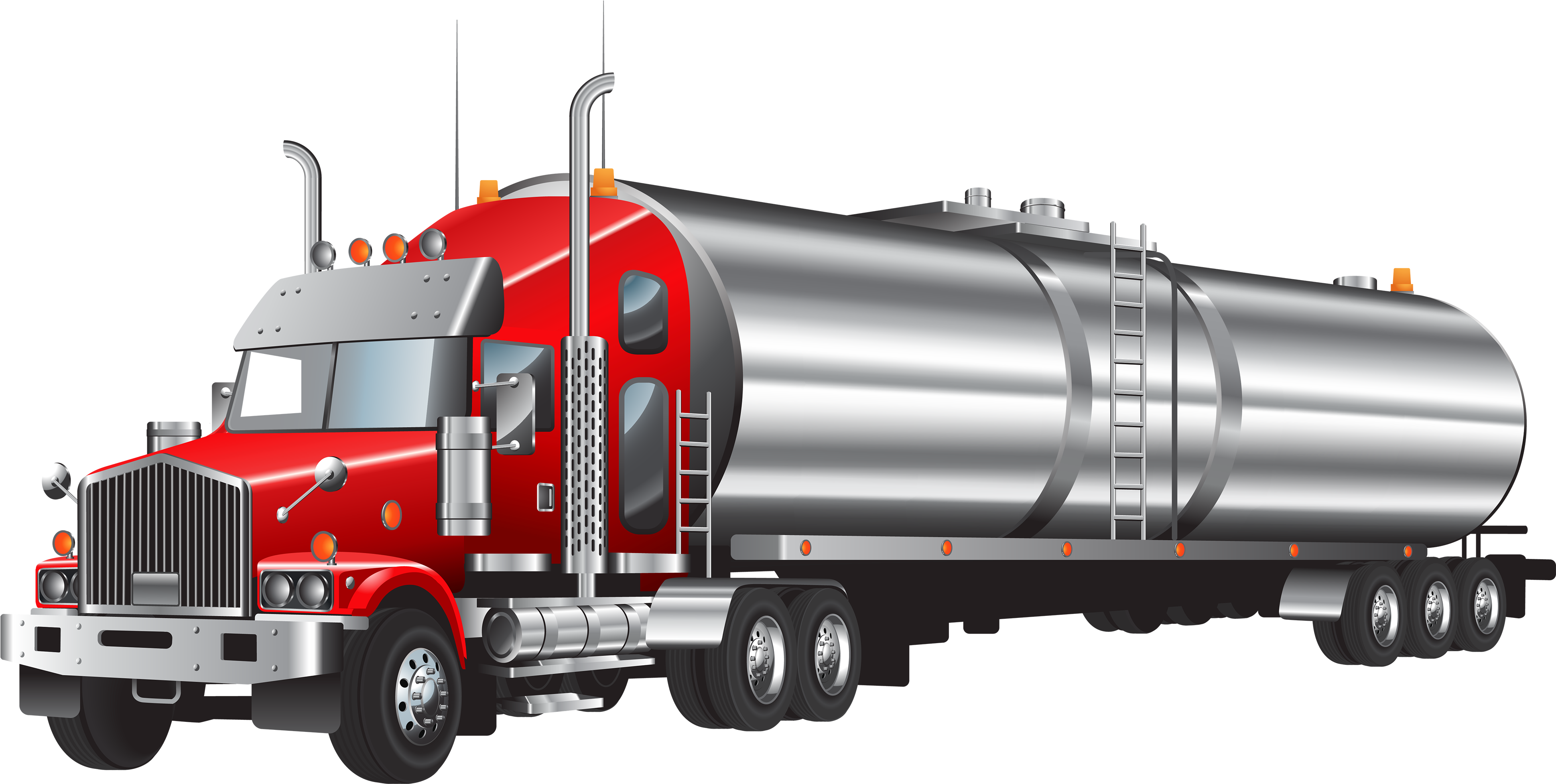 Tank Truck Png Clipart - Tanker Truck Png (4000x2014)