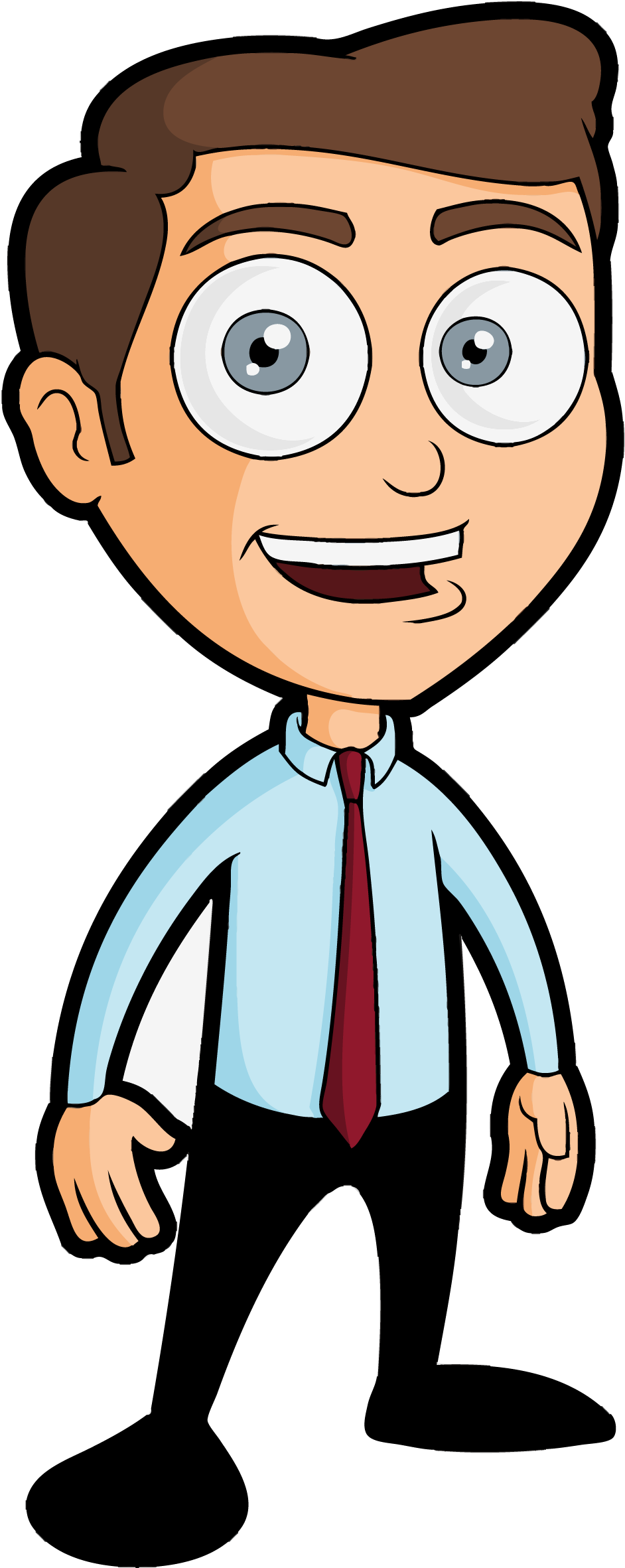Free Business Man Cartoon Vector You Won't Believe - Free Business Man Cartoon Vector You Won't Believe (2500x2500)