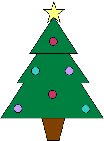 Christmas Tree Clip Art Clipart - Small Christmas Tree Graphic (928x928)