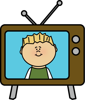 Free Tv Clipart Collection - Watch Tv Clipart Png (728x854)