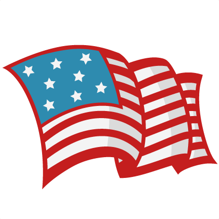 American Flag Svg Cutting File American Svg Cut Files - United States Flag Cute (432x432)