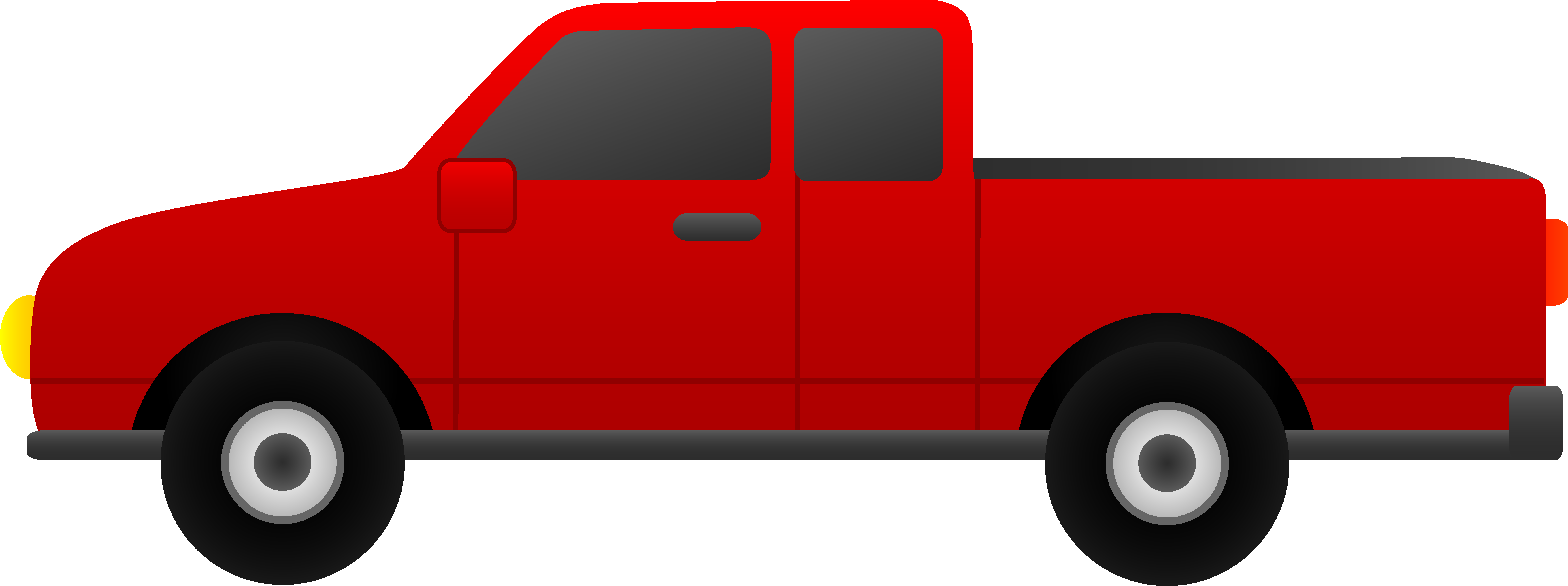 Clipart Info - Pick Up Truck Clip Art (8576x3207)