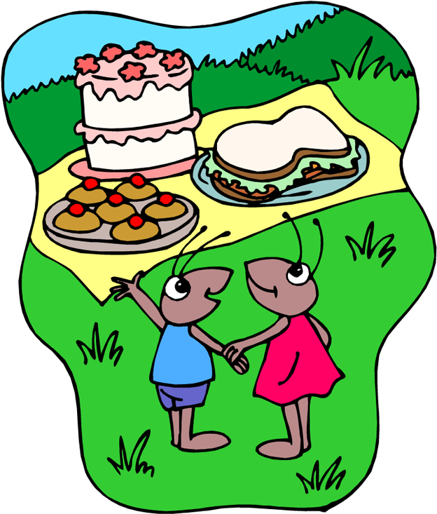 Free Picnic Clipart - Spontaneously Clipart (654x750)