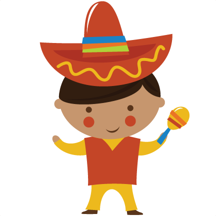 Small World Boy-mexico Svg Cut Files For Scrapbooking - Mexican Boy Clipart (432x432)