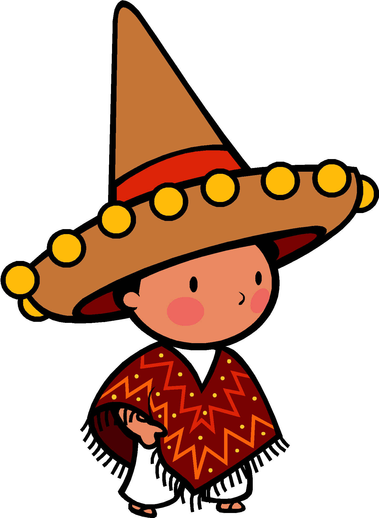 May Clip Art - Mexican Boy Clip Art (1505x2052)