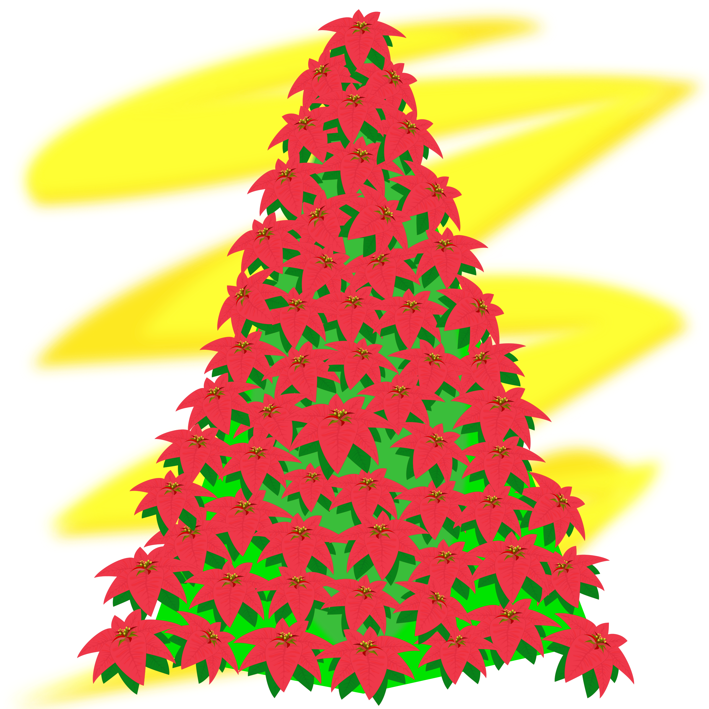 Christmas Tree Vector Art Free - Christmas Tree Vector Art Free (2400x2400)