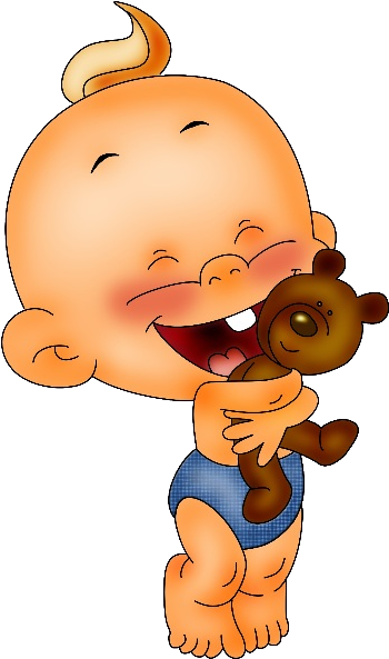 Baby Boy Cartoon Party Clip Art Images - Funny Babies Clipart (600x600)