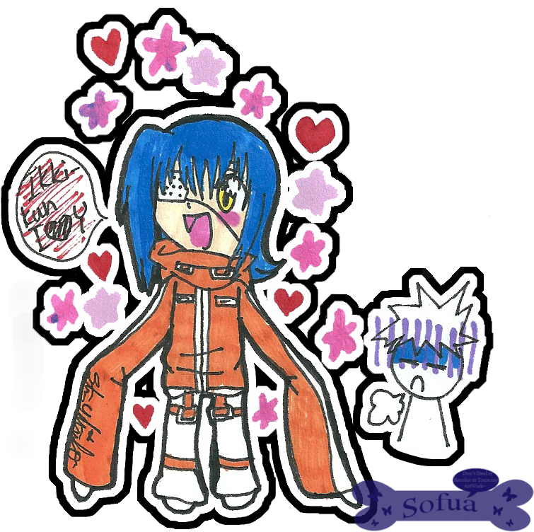 Ikki-kun Ily By Sofua On Clipart Library - Clip Art (800x759)