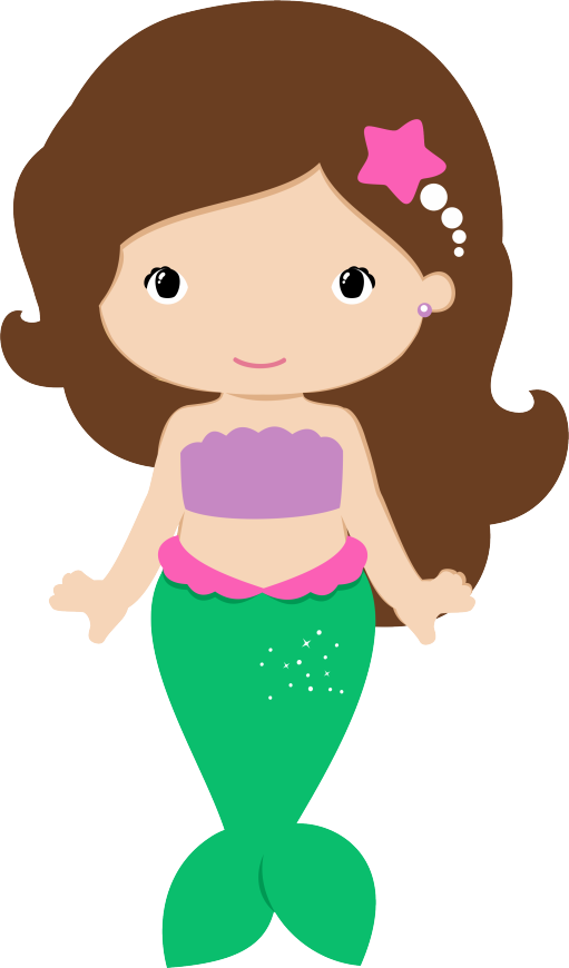 Mermaid - Mermaid Clipart (511x870)