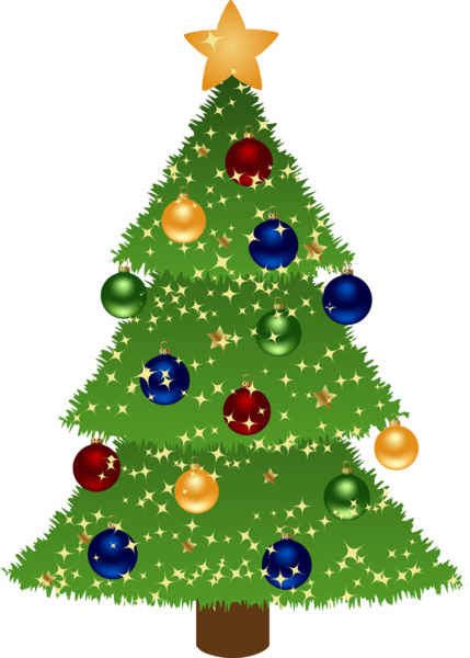 17 Christmas Bells Clip Art Pictures - Christmas Trees Clip Art (429x600)