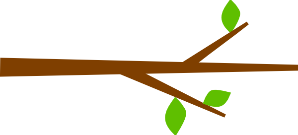 Tree Branch Clip Art (600x272)