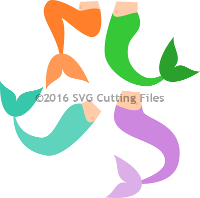 Mermaid Tails - Mermaid (400x397)