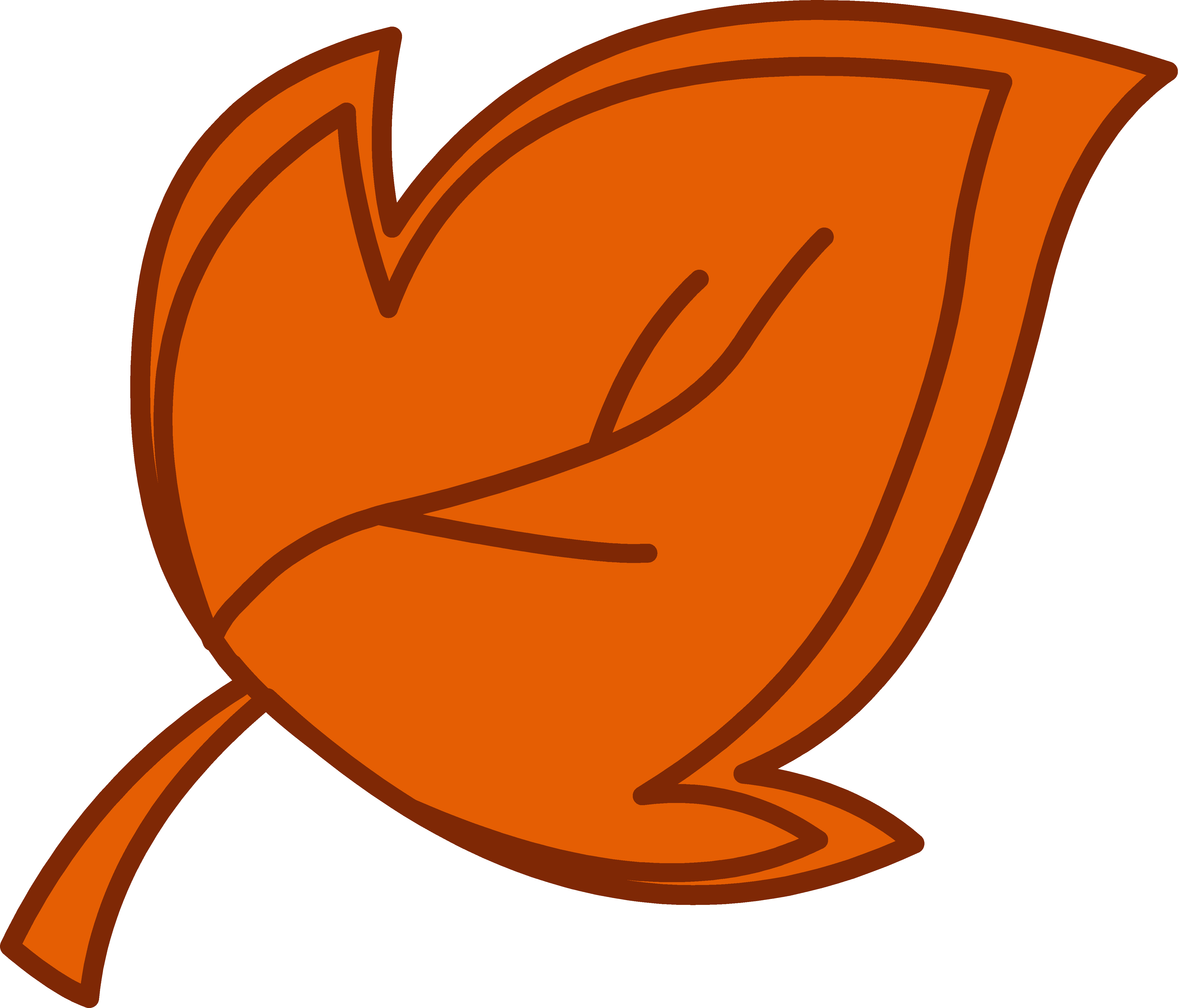 Brown Autumn Tree Leaf - Brown Leaves Clip Art (4911x4204)