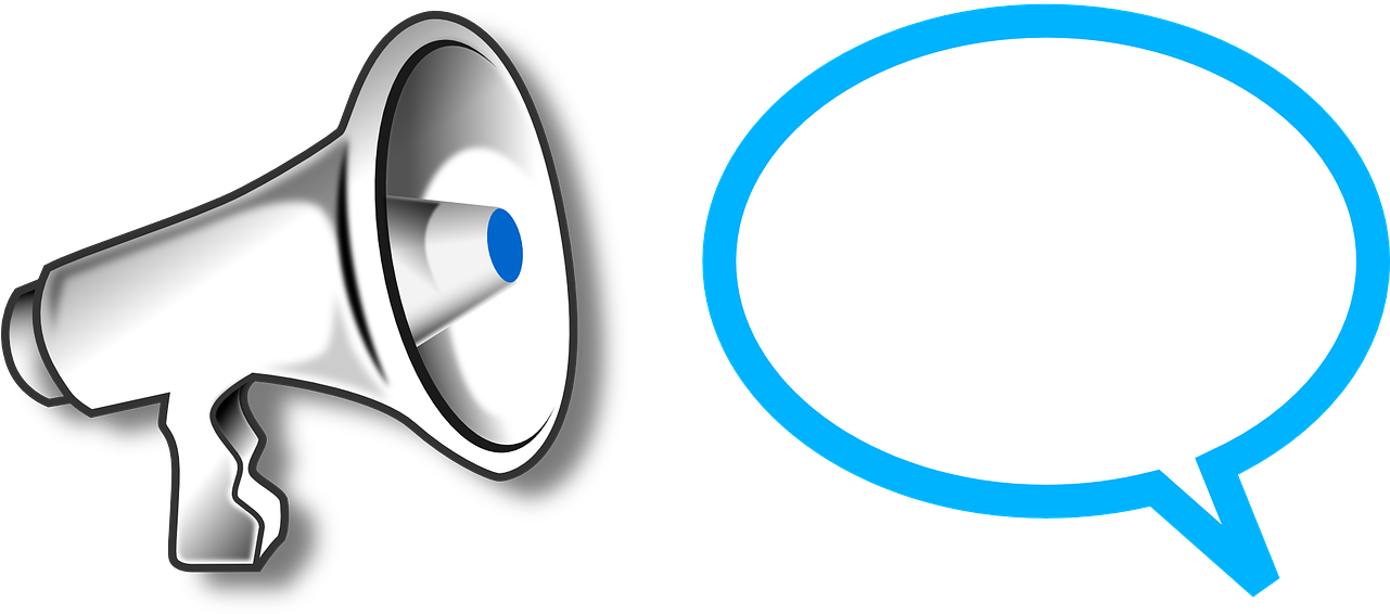 Megaphone Clip Art At Clker - Gambar Kartun Alat Pengeras Suara (1280x640)