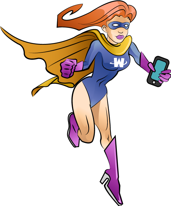 Superwoman Image Gallery Of Super Woman Clipart - Girl Super Villain Clipart (563x676)