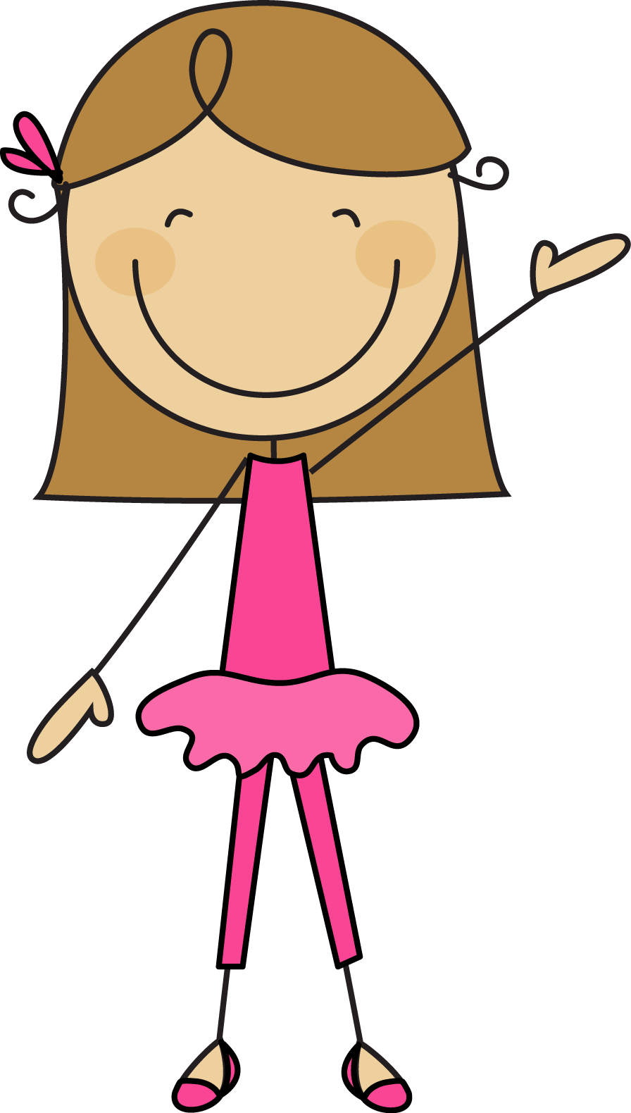Stick Figure Of A Girl - Girl Stick Figure Cartoon (896x1580)