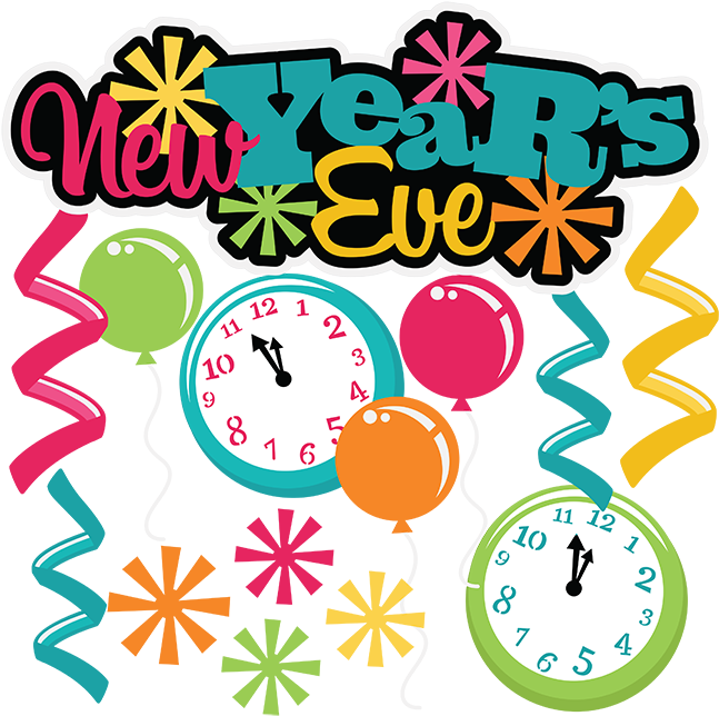 Christmas - Happy New Years Eve Clip Art (792x789)