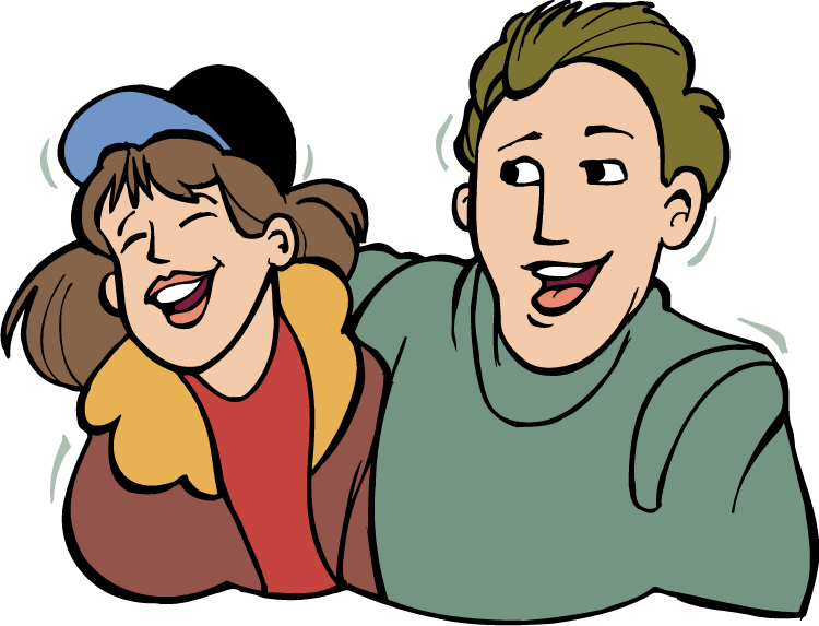 Laughing Laughter Clip Art Free Clipart Images - Laughing Clipart Png (750x573)