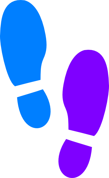Children - Clip Art Foot Prints (360x590)