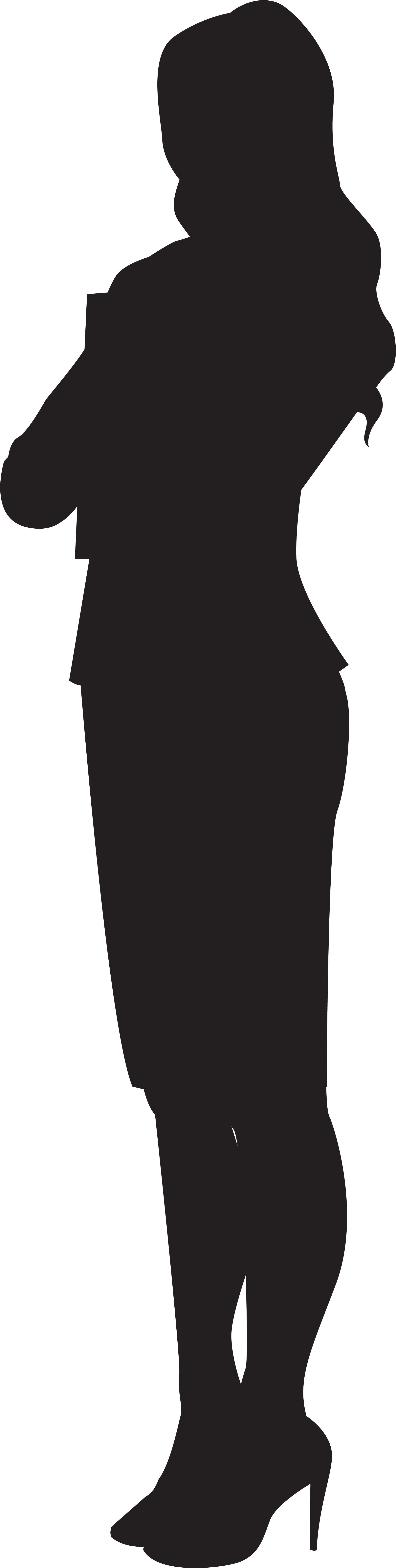 Woman Silhouette Png Clip Art - Woman Clip Art Png (2111x8000)