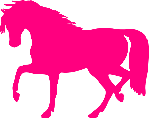 Girls Party Horse Invitations (600x477)
