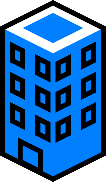 Clip Art Office Building - Clip Art Office Building (348x599)