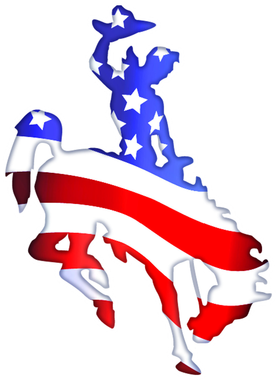 Wyoming Bucking Horse Logo Clipart - Tom Balding (949x1299)