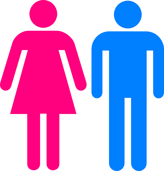 Man And Woman Clipart - Men And Women Icon - (576x600) Png Clipart Download