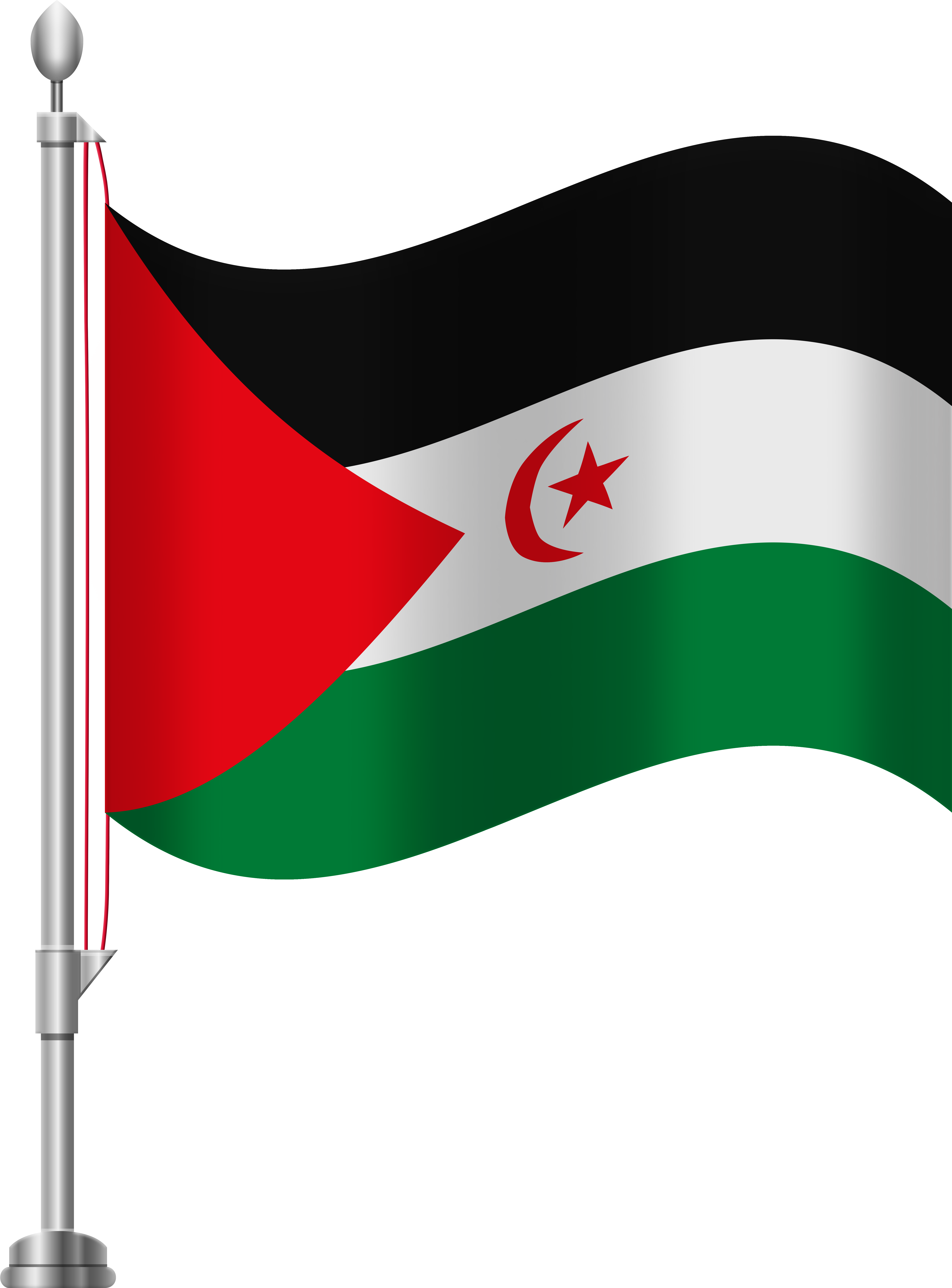 Western Sahara Flag Png Clip Art - Western Sahara Flag Png Clip Art (6141x8000)
