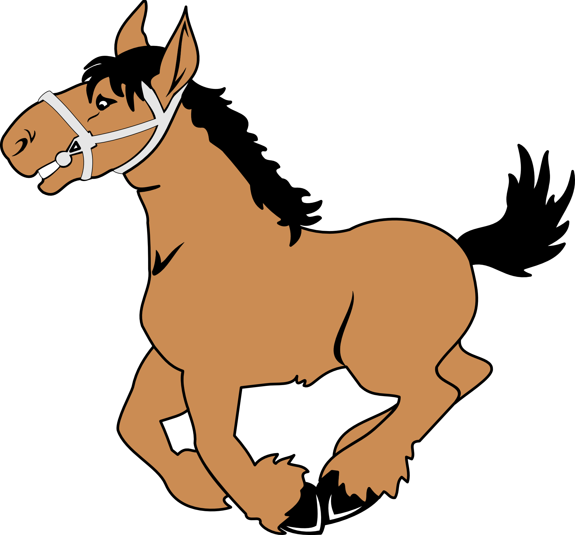 Free Western Clipart Western Clipart - Horse Clipart Transparent (1979x1841)