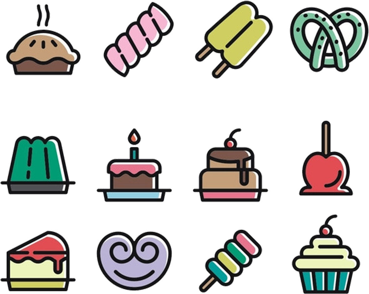 Dessert Clip Art - Cake Icon Png (1433x1200)