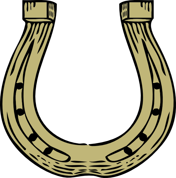 Horse Shoe Horseshoes Clip Art At Vector Clip Art Png - Horseshoe Clip Art (711x720)