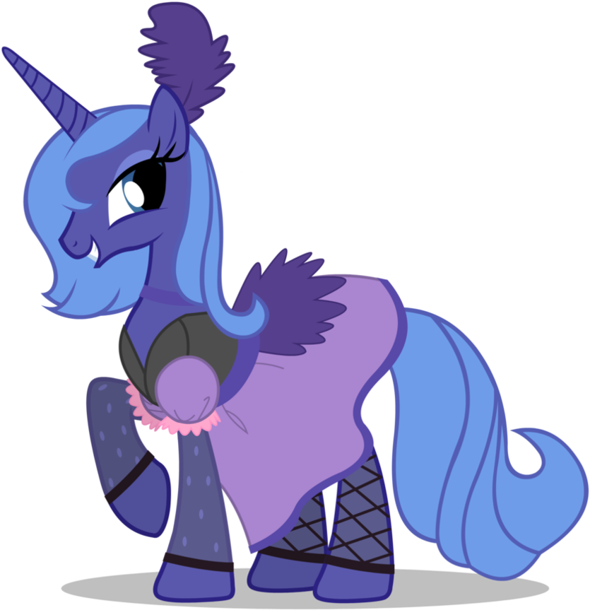 Western Luna By Mixermike622 - Little Pony Friendship Is Magic (894x894)