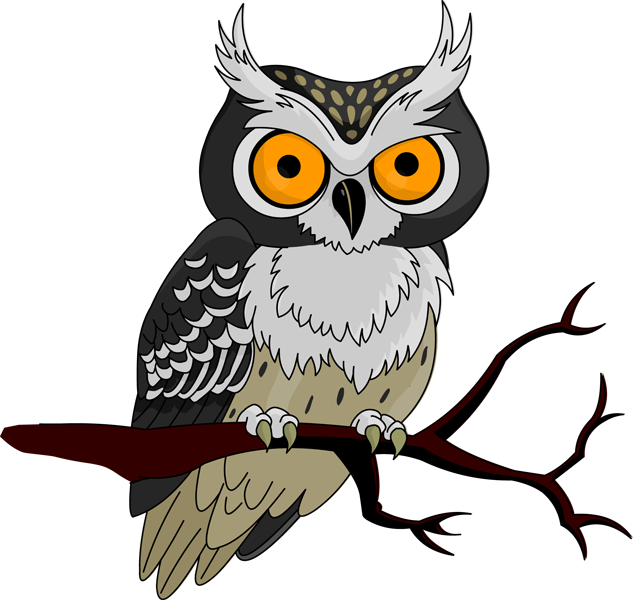 Clipart Info - Owl Halloween (633x600)