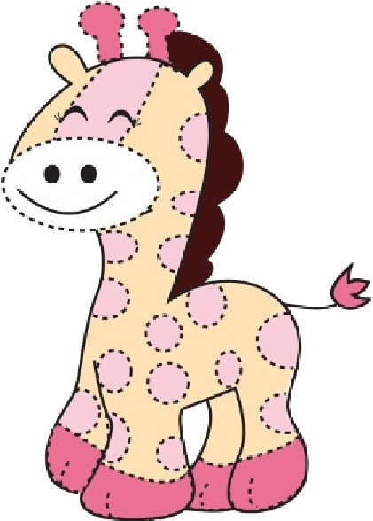 Baby Giraffe Clip Art Baby Clipart Baby Image - Baby Girl Giraffe Clipart (600x600)