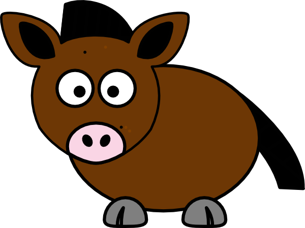 Horse Clip Art - Horse Clipart Clker (600x449)