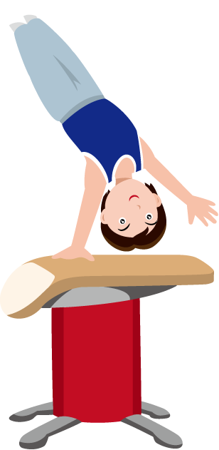 Gymnastics Clipart Vault Free Images - Gymnastics Vault Clip Art (308x631)