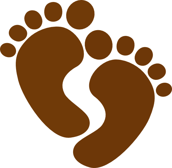Baby Feet Clip Art - Baby Shower Clip Art (600x585)