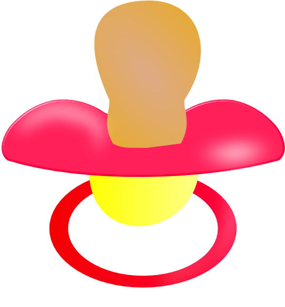 Baby Rattle Free Baby Clipart - Baby Dummy Clip Art (700x634)