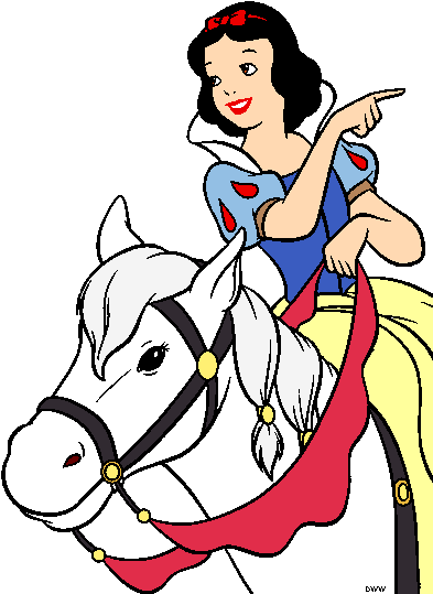 Snow White Clip Art - Snow White Coloring Pages (400x550)