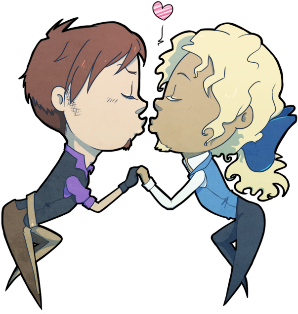 Rain And Aesir Crazy Chibi By Lalunatique - Love (700x700)