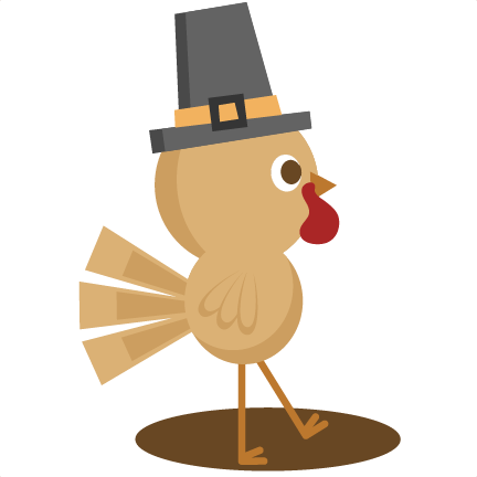 Turkey Svg Cutting File Thanksgiving Svg Cuts Cute - Thanksgiving Miss Kate Cuttables (432x432)