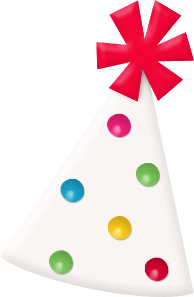 Card Birthday - Accesorios Para Cumpleaños Png (378x580)