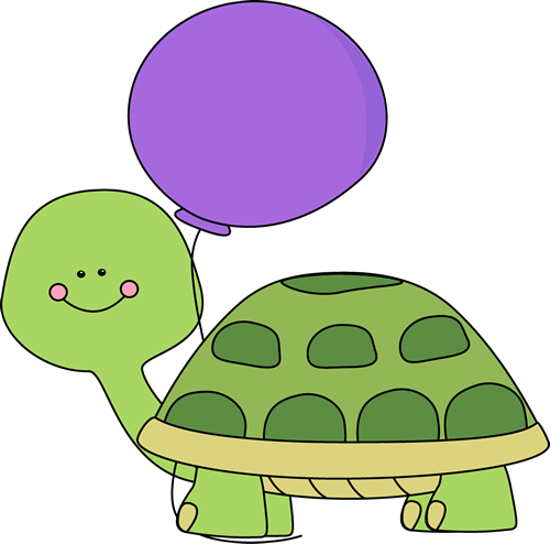 Birthday Turtle Clip Art - Turtle Clip Art (500x494)