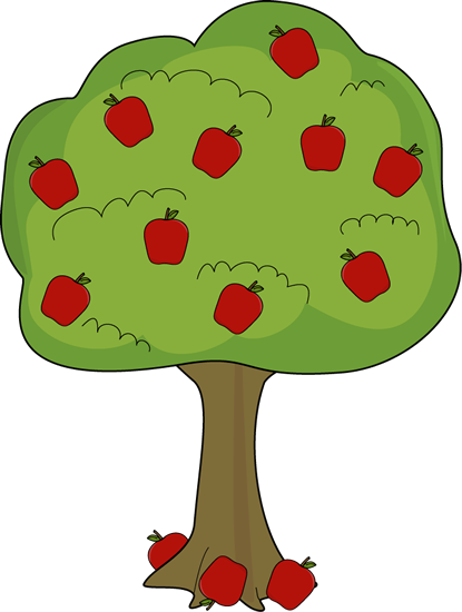 Apple Tree Branch Clipart Free Images - Apple Tree Branch Clipart Free Images (415x550)