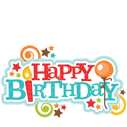 Happy Birthday Title Svg Scrapbook Cut File Cute Clipart - Happy Birthday Mark Zuckerberg (432x432)