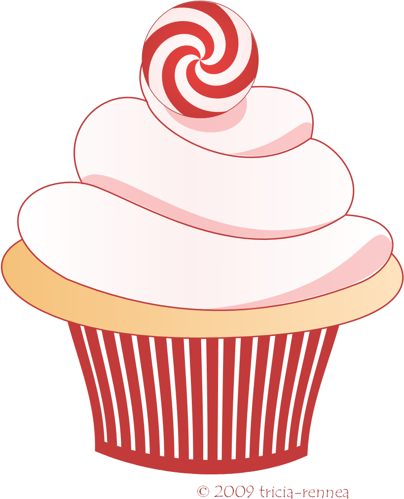 Cupcake - Clipart - Cup Cake Clipart (818x1062)