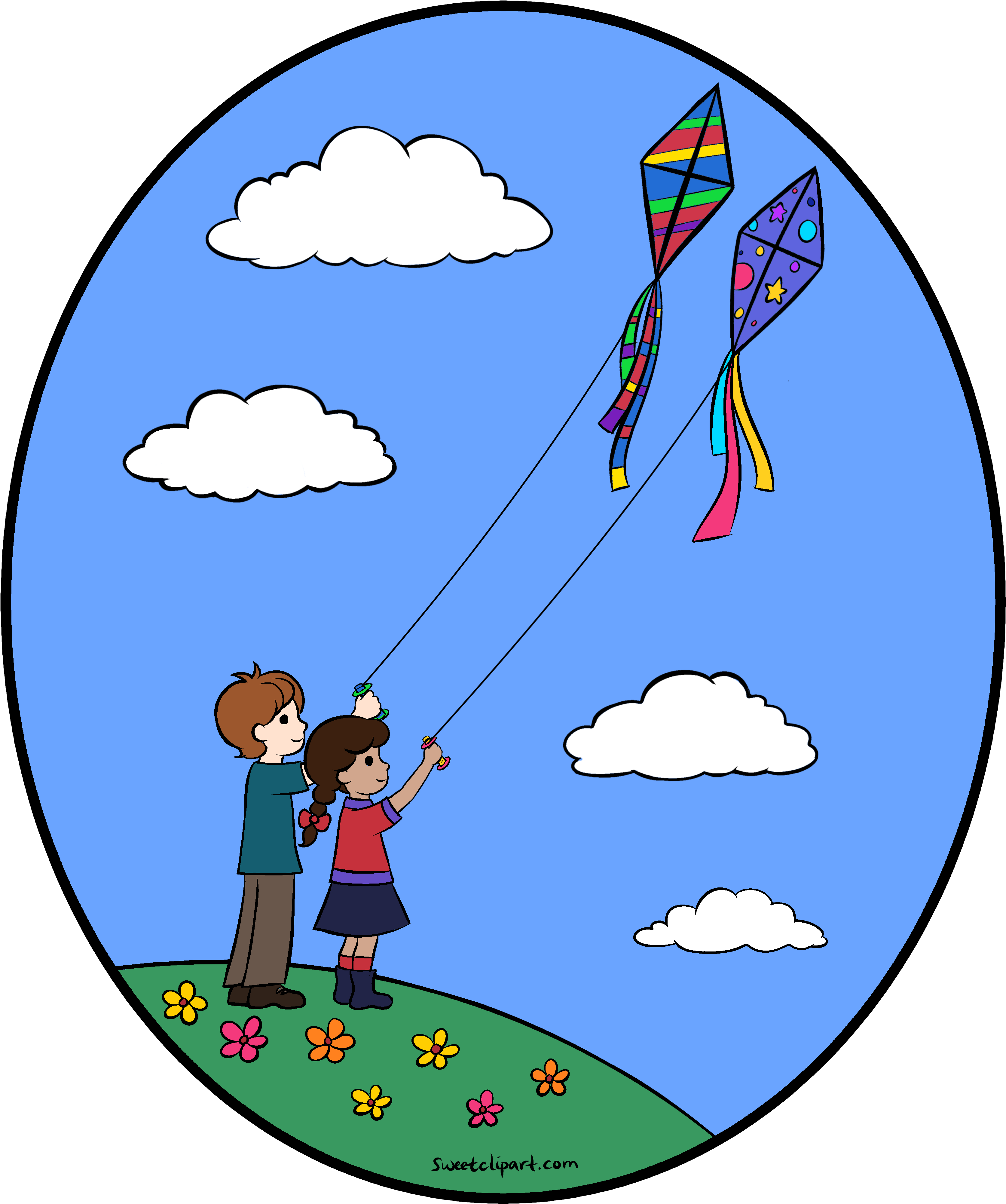 Spring Clipart Kite - Smiley Face With Sunglasses (3510x4156)