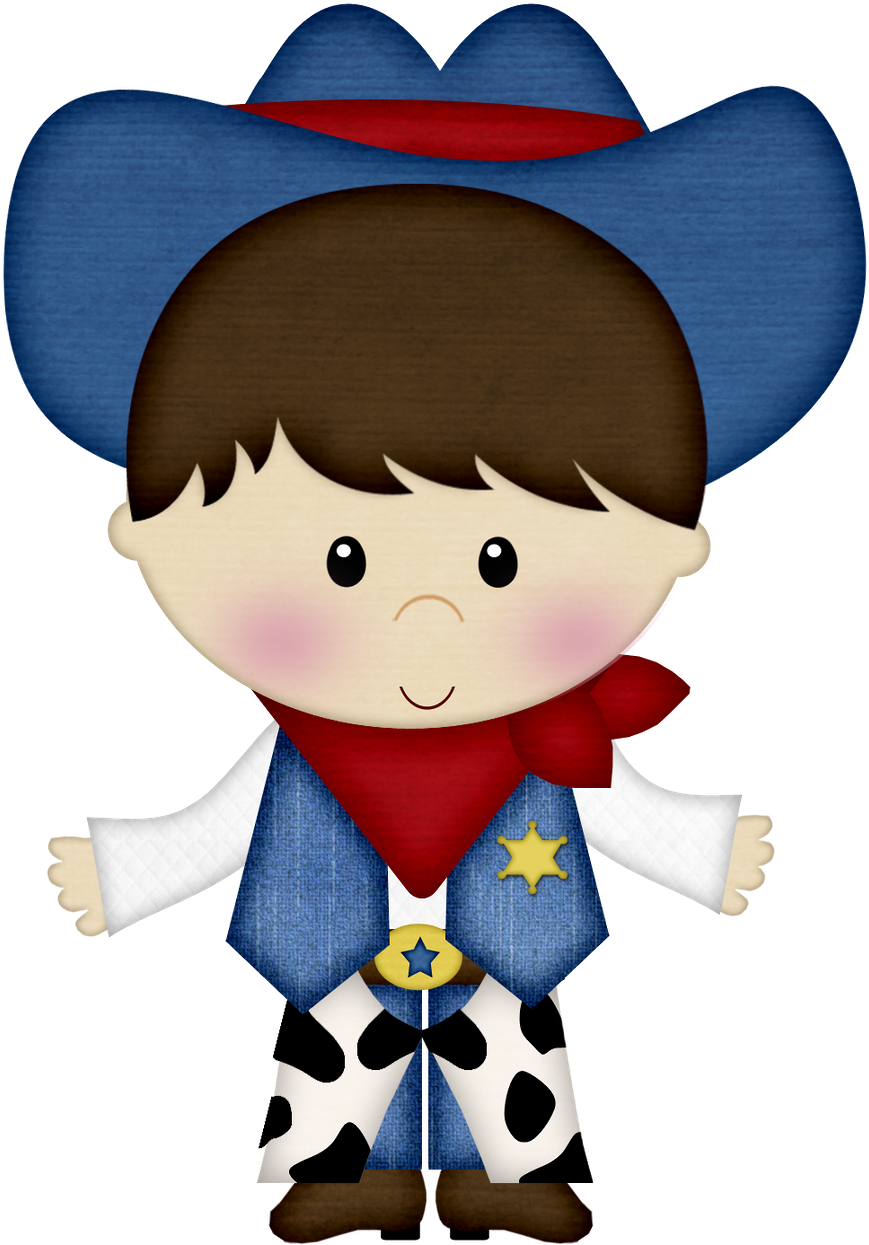 Craft - Vaqueros Animados Niños (900x1256)